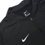NIKE Mens Black Volleyball Track Jacket L Polyester Zip Activewear Sports