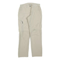 HIGH COLORADO Mens Cotton Blend Beige Slim Straight Trousers W28 L30 Casual