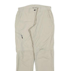 HIGH COLORADO Mens Cotton Blend Beige Slim Straight Trousers W28 L30 Casual