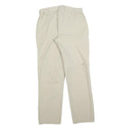 HIGH COLORADO Mens Cotton Blend Beige Slim Straight Trousers W28 L30 Casual