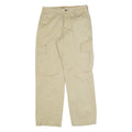 TOMMY HILFIGER Cargo Workwear Mens Trousers Beige Regular Straight W29 L30