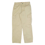 TOMMY HILFIGER Cargo Workwear Mens Trousers Beige Regular Straight W29 L30