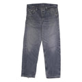 LEVI'S 501 Mens Jeans Blue Regular Straight Denim Medium W34 L29 Button Closure