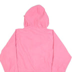 NAUTICA Womens Pink & Beige Hooded Jacket M Polyester Blend Zip Casual Outerwear