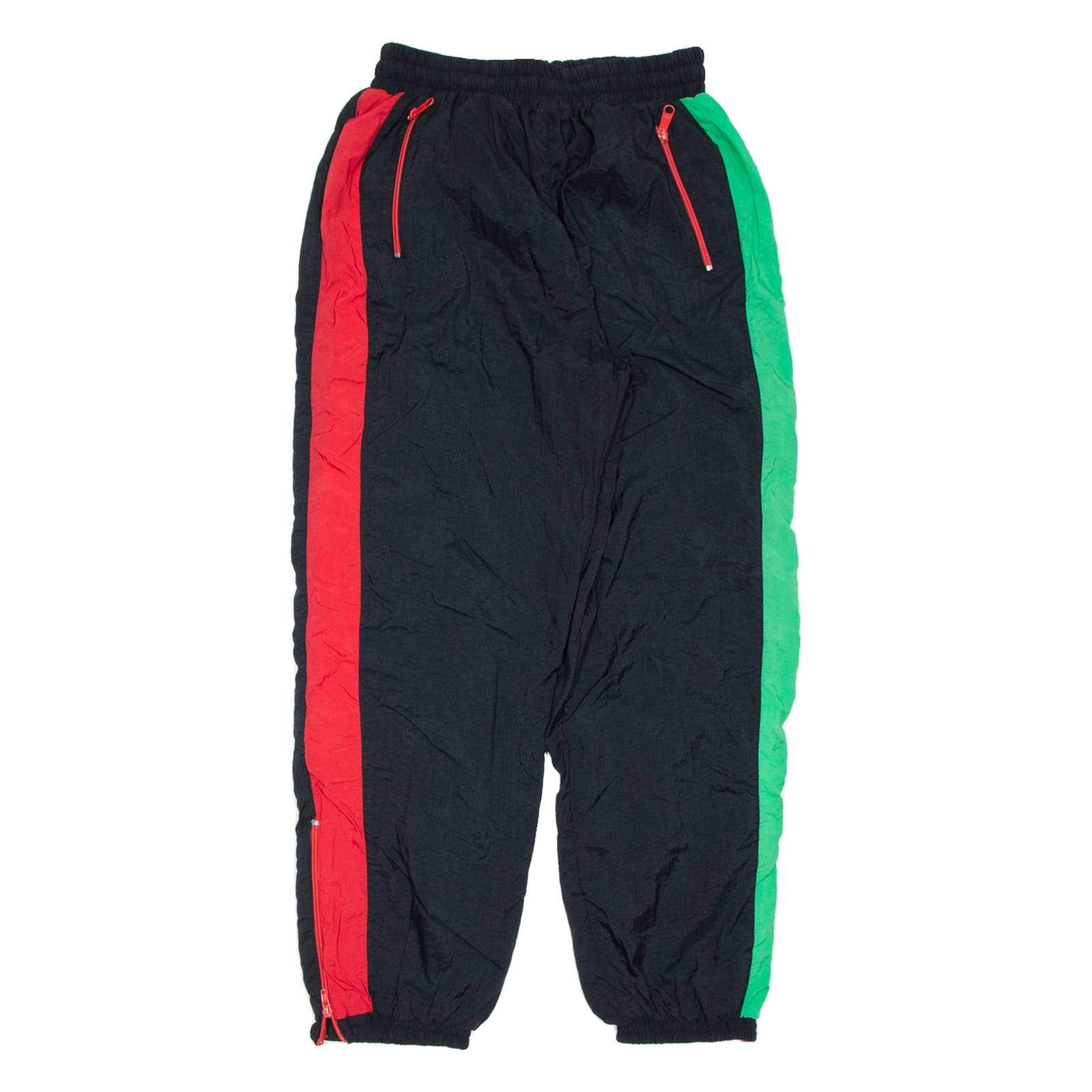 Womens Track Pants Black Tapered L W27 L28