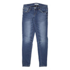 LEVI'S 710 Womens Slim Blue Denim Medium W26 L27 Stretch Zip Jeans Skinny Fit