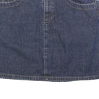 AMERICAN EAGLE Womens Blue Denim Mini Skirt Cotton Blend S Casual Summer Style