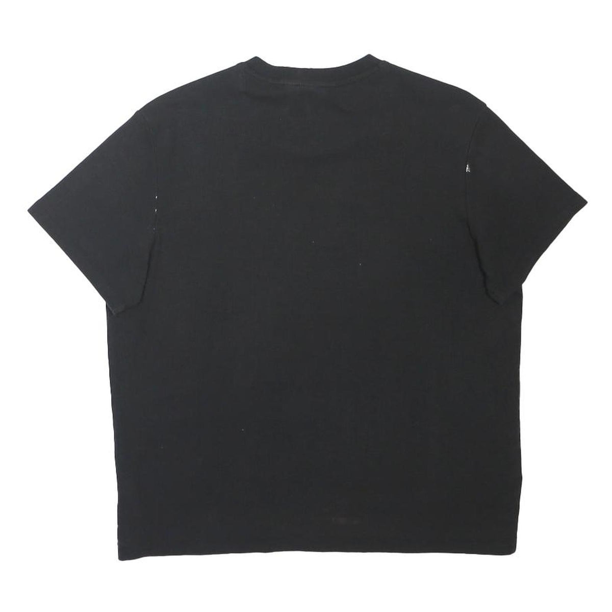 ADIDAS ORIGINALS Womens Black Graphic T-Shirt UK 10 Short Sleeve Crew Neck