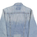 LEVI'S Mens Blue Denim Cotton Button Jacket M Classic Casual Outerwear