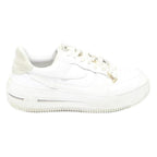 NIKE Air Force 1 Womens Platform Trainers Leather White UK 4.5 Classic