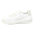 NIKE Air Force 1 Womens Platform Trainers Leather White UK 4.5 Classic