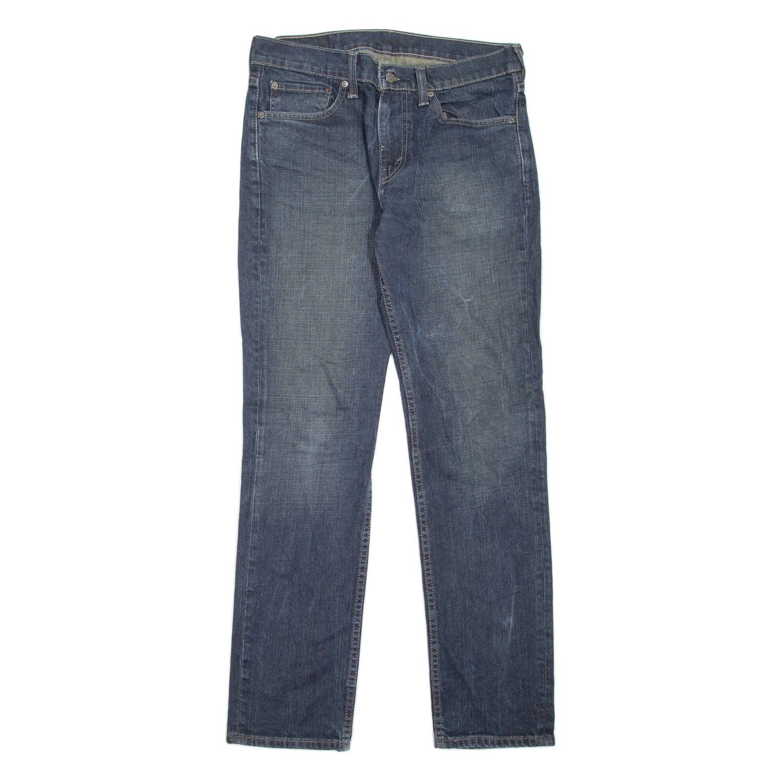 LEVI'S 511 Jeans Mens Blue Slim Straight Stone Wash W32 L32