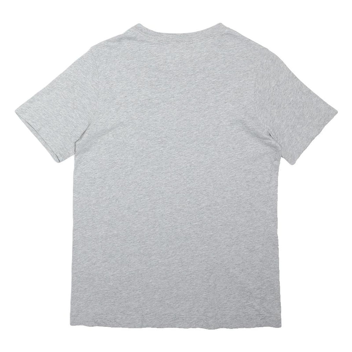 NIKE Boys Grey Graphic T-Shirt L Short Sleeve Crew Neck Casual Sportswear