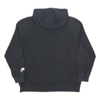 NIKE Womens Black Air Pullover Hoodie M Cotton Blend Casual Sweatshirt