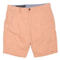 ARMANI EXCHANGE Mens Shorts Peach Casual M W34 Cotton Blend Comfort Fit