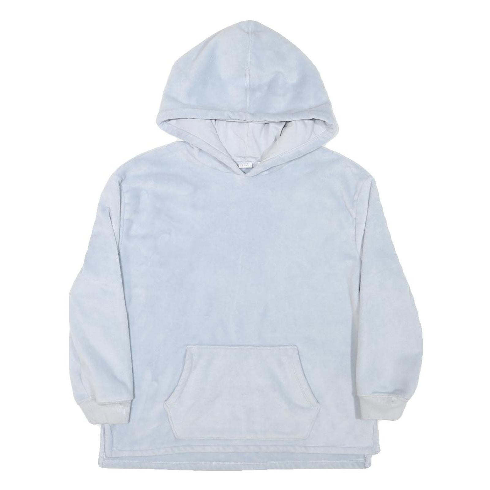 GAP Girls Light Blue Hoodie XL Soft Fleece Pullover Casual