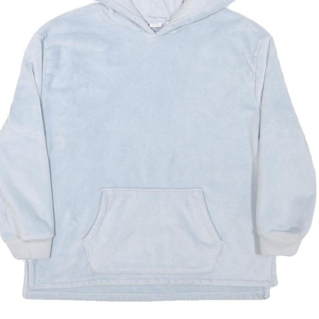 GAP Girls Light Blue Hoodie XL Soft Fleece Pullover Casual