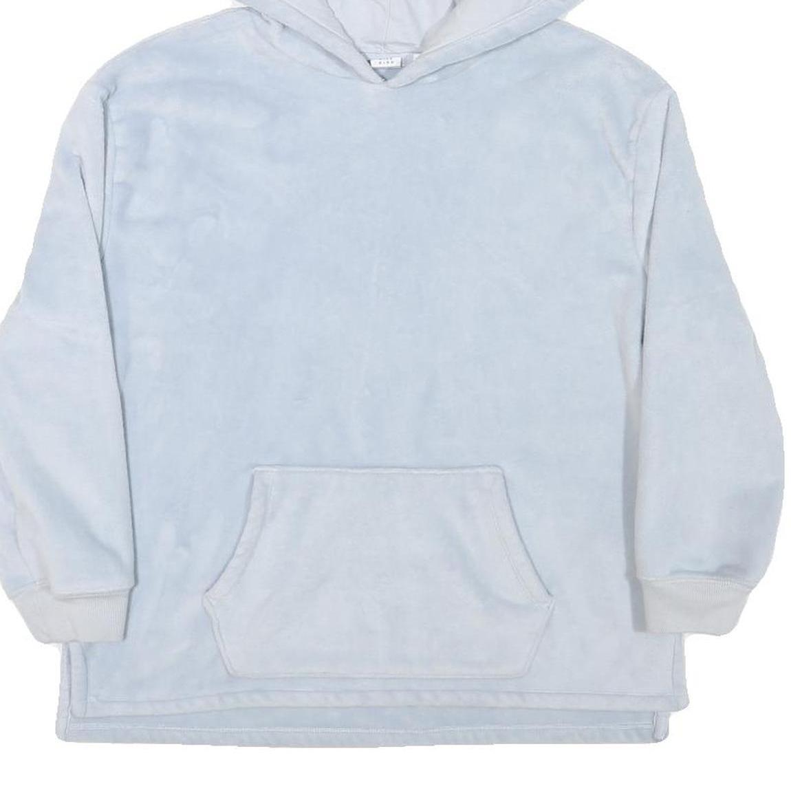 GAP Girls Light Blue Hoodie XL Soft Fleece Pullover Casual