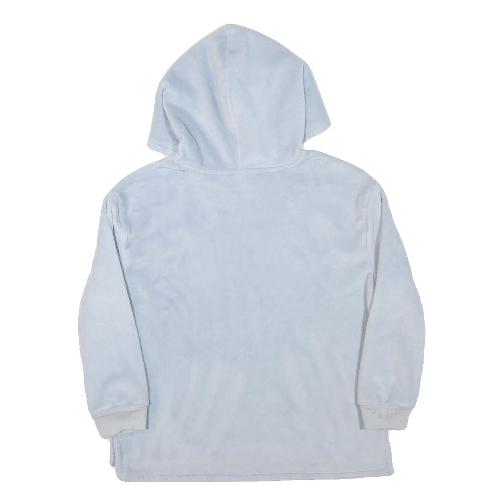 GAP Girls Light Blue Hoodie XL Soft Fleece Pullover Casual