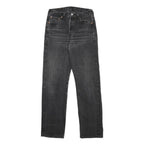 LEVI'S Mens Jeans Black Regular Straight Denim Medium W28 L30 Classic Fit Button