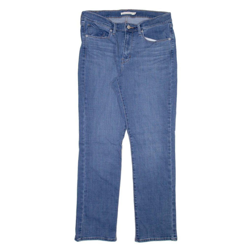 LEVI'S Womens Jeans Blue Classic Straight W30 L30