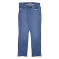 LEVI'S Womens Jeans Blue Classic Straight W30 L30