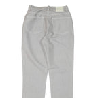 CALVIN KLEIN JEANS Womens Grey Regular Fit Straight Denim Woven W26 L31 Classic