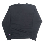 CHAMPION Mens Sweatshirt Black L