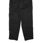 CASUAL LAND Mens Cotton Blend Black Regular Trousers W32 L34 Zip Closure