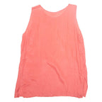 ALKENA Womens Blouse Pink Sleeveless M