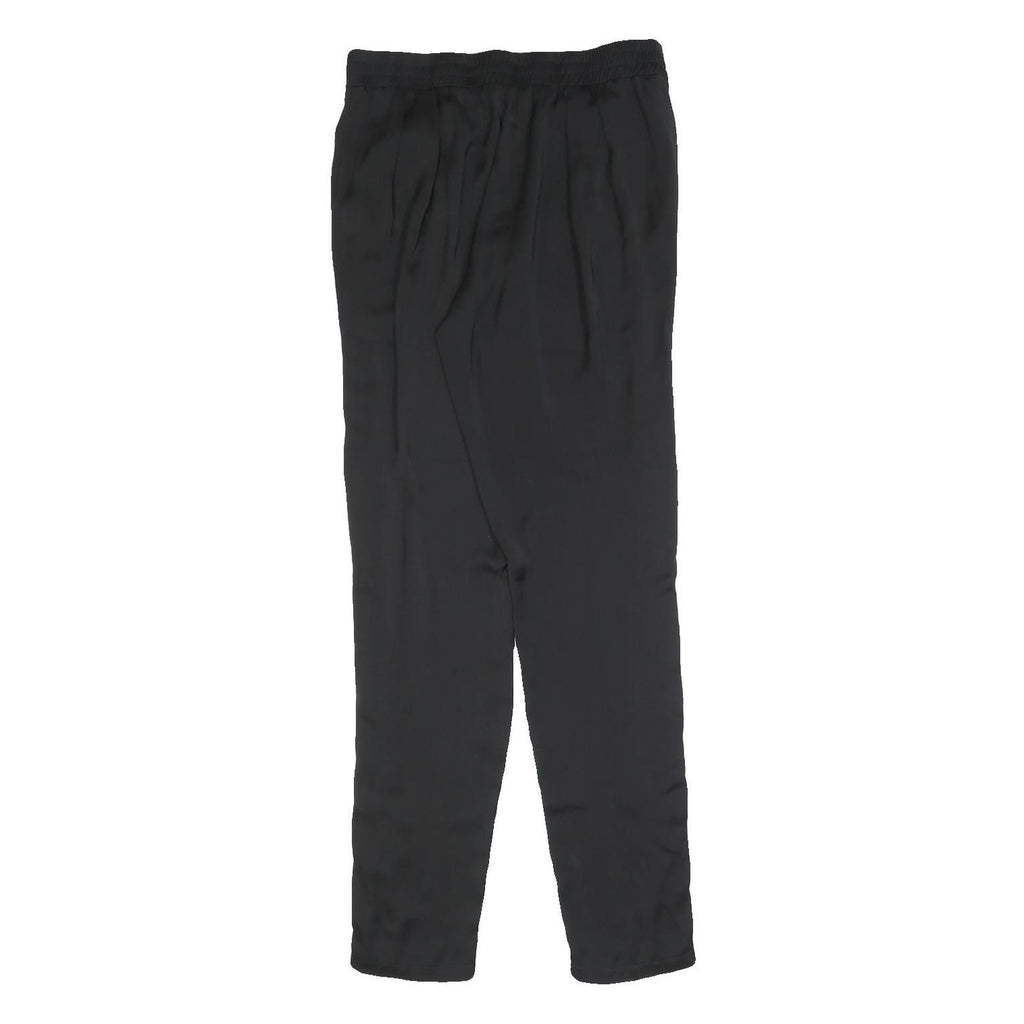 PINKO Womens Joggers Black & Velvet S W28 L30 Slim Tapered Comfortable Stylish