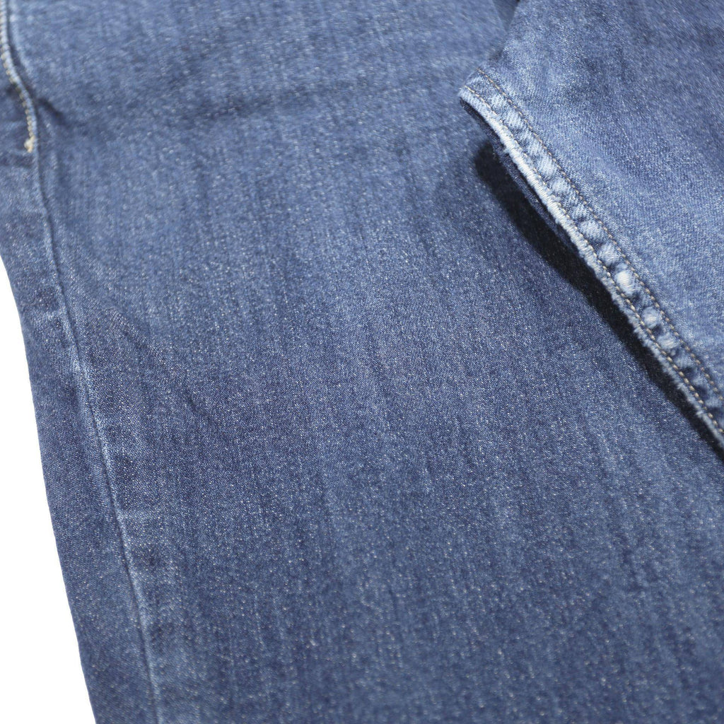 LEVI'S 724 Womens Slim Blue Denim Medium W34 L29 Jeans Zip Closure Slim Fit