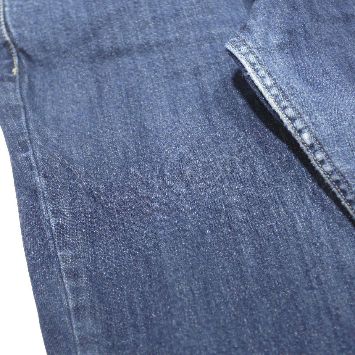 LEVI'S 724 Womens Slim Blue Denim Medium W34 L29 Jeans Zip Closure Slim Fit