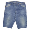 WRANGLER Mens Denim Blue Regular Fit Denim Shorts 2XL W36 Cotton Blend