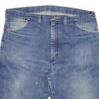 WRANGLER Mens Denim Blue Regular Fit Denim Shorts 2XL W36 Cotton Blend