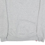 ALPHA INDUSTRIES Mens Grey Crew Neck M Cotton Blend Pullover Sweatshirt