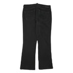 CALVIN KLEIN JEANS Womens Regular Black Denim Straight Fit Zip W30 L27