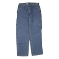 CARHARTT Mens Jeans Blue Regular Straight Denim Medium W36 L34 Workwear