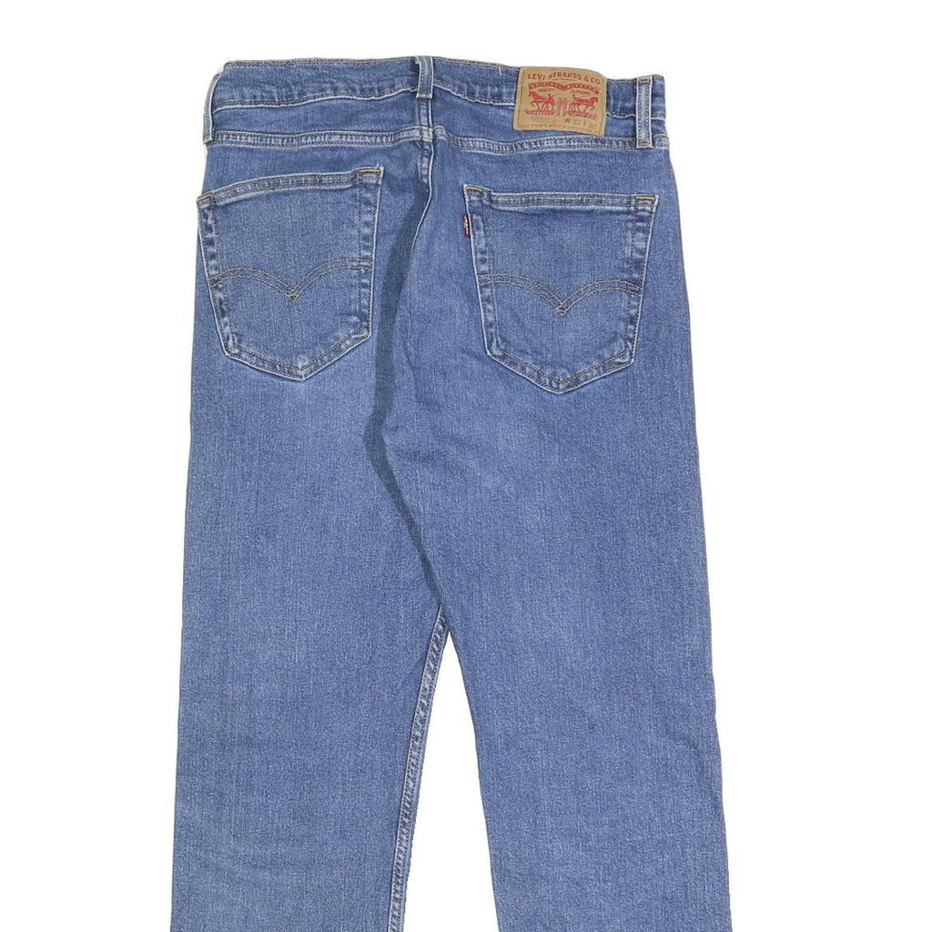 LEVI'S 505 Mens Jeans Blue Regular Straight Denim Medium W32 L30 Classic Fit Zip