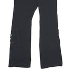 ATHLETA Womens Polyamide Blend Black Regular Fit Straight Leg Trousers W30 L30