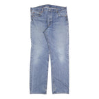 LEVI'S Mens Jeans Blue Regular Straight Denim Light W34 L32 Classic Vintage