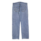 LEVI'S Mens Jeans Blue Regular Straight Denim Light W34 L32 Classic Vintage