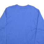 GILDAN Mens Blue Chicago Cubs Baseball Long Sleeve Crew Neck XL World Series