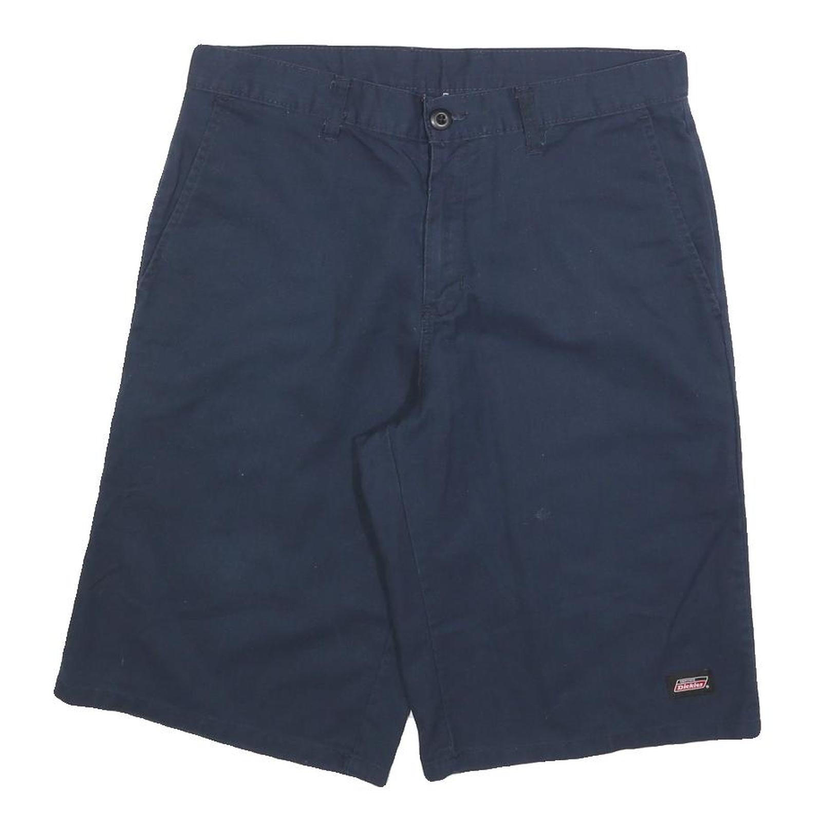 DICKIES Mens Shorts Blue Casual Cotton Blend M W32 Workwear Durable