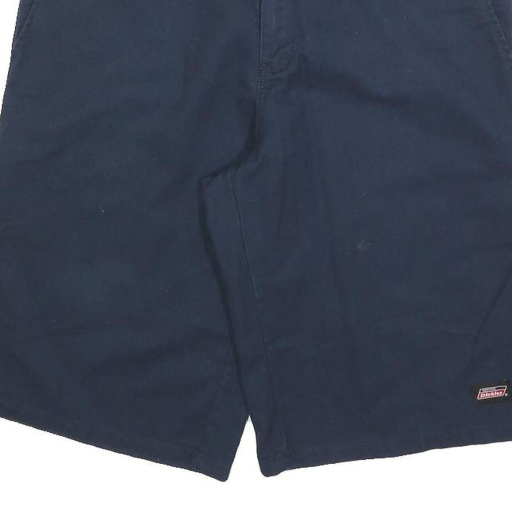 DICKIES Mens Shorts Blue Casual Cotton Blend M W32 Workwear Durable