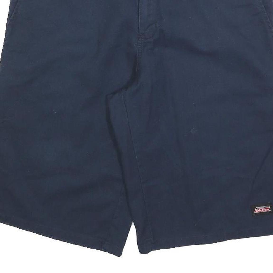 DICKIES Mens Shorts Blue Casual Cotton Blend M W32 Workwear Durable