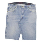 WRANGLER Mens Shorts Blue Casual Denim 2XL W36 Cotton Blend Relaxed Fit