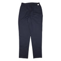 DICKIES Mens Cotton Blend Navy Relaxed Straight Trousers W32 L37 Workwear