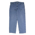 CARHARTT Mens Blue Classic Straight Denim Jeans W44 L34 Workwear Heavy Duty