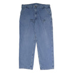 CARHARTT Mens Blue Classic Straight Denim Jeans W44 L34 Workwear Heavy Duty